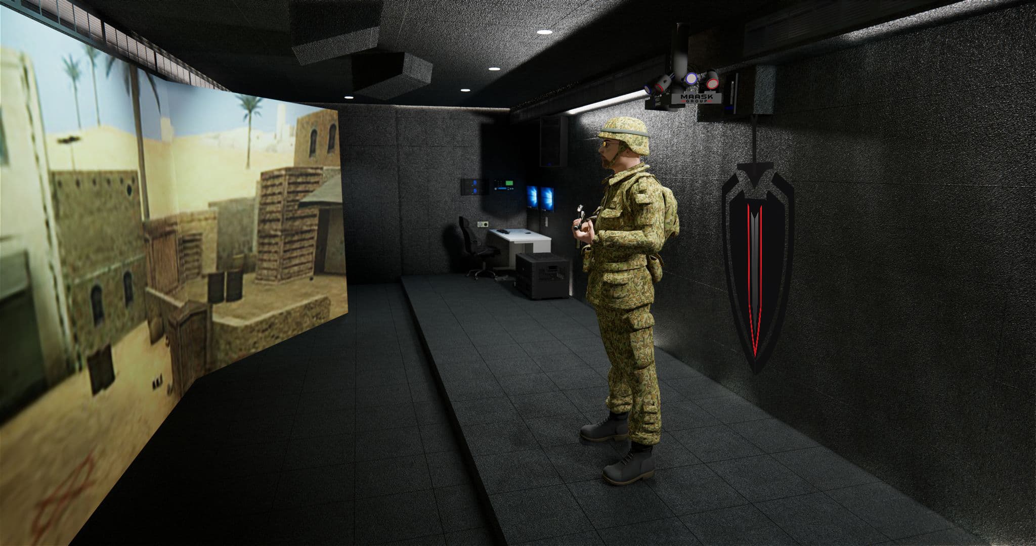 Vanguard Range - Modular tactical training environment